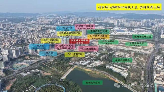 k1体育润宏城-润臻园团体计划容积约382万㎡ 是超大致量都会级综合体(图2)